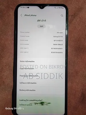 Samsung Galaxy F23 128 GB Black
