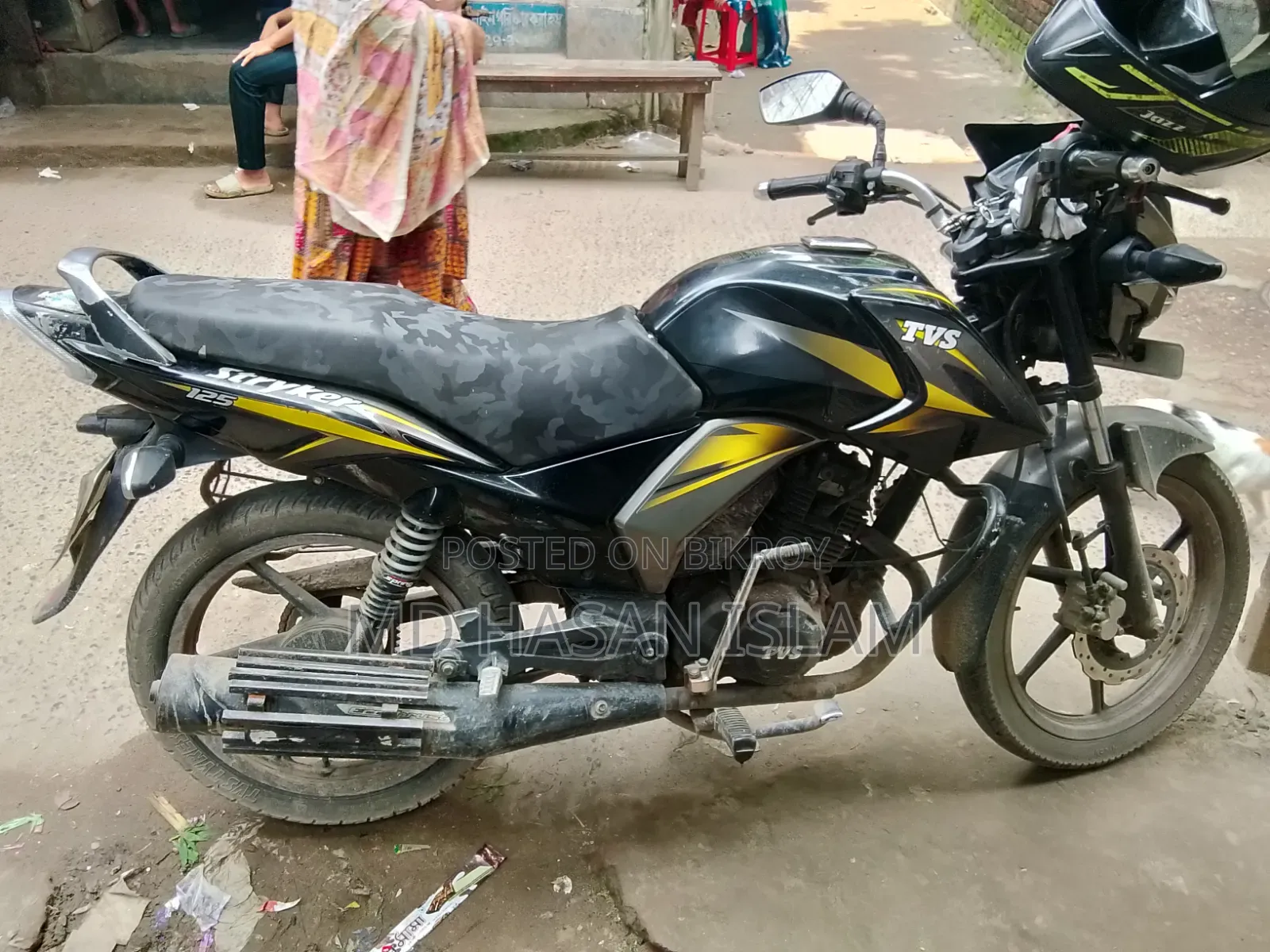 TVS Stryker 125 2021 Yellow