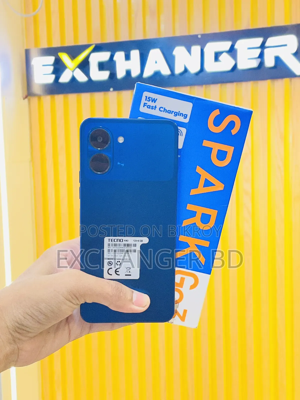 Tecno Spark Go 3 128 GB Blue