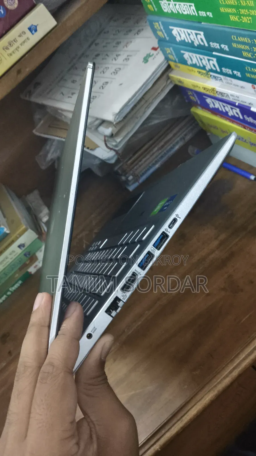 ল্যাপটপ এসার এসপায়ার এ৫১৫-৫২জি ১২জিবি ইন্টেল কোর আই৭ এইচডিডি+এসএসডি ৫১২জিবি