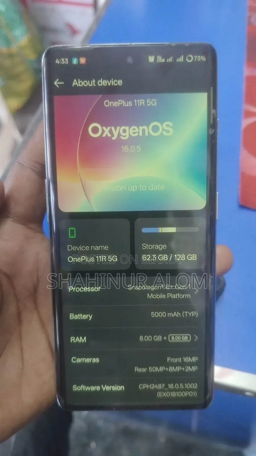 OnePlus 11R 128 GB Silver