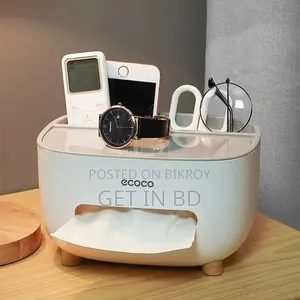 ECOCO Cute Large Storage Napkin Holder Multi-Functional