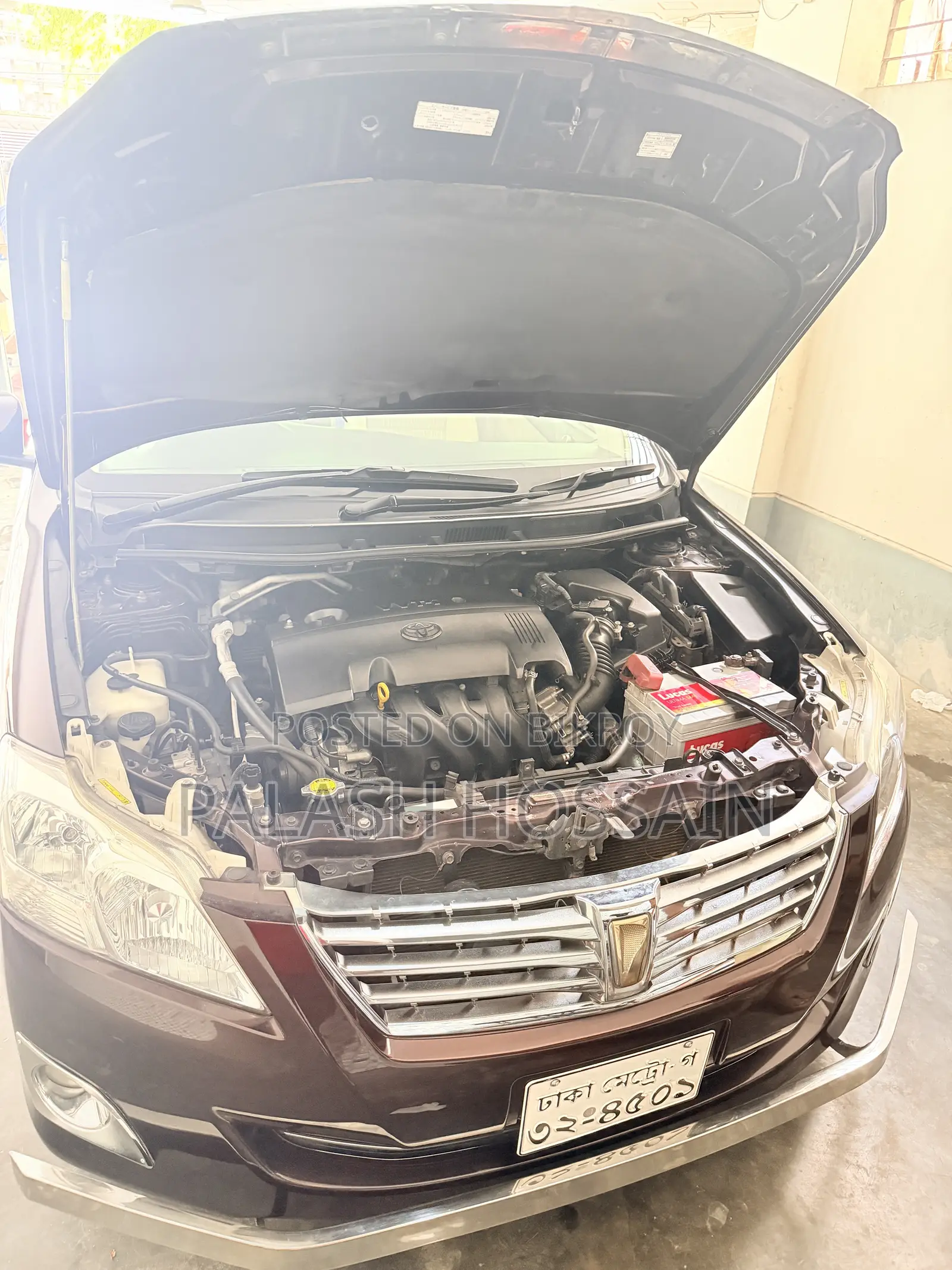 Toyota Premio 2015 Maroon