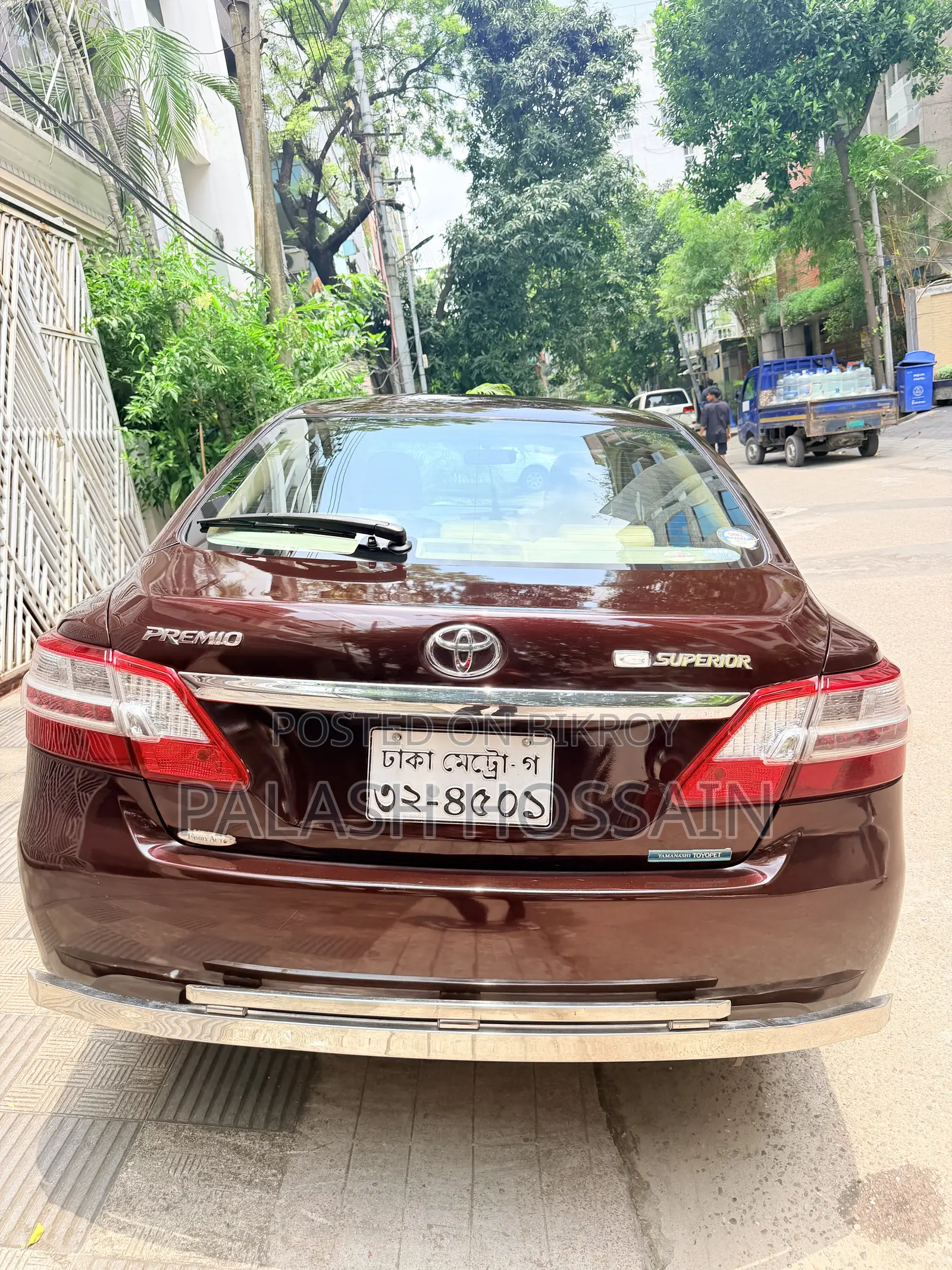 Toyota Premio 2015 Maroon