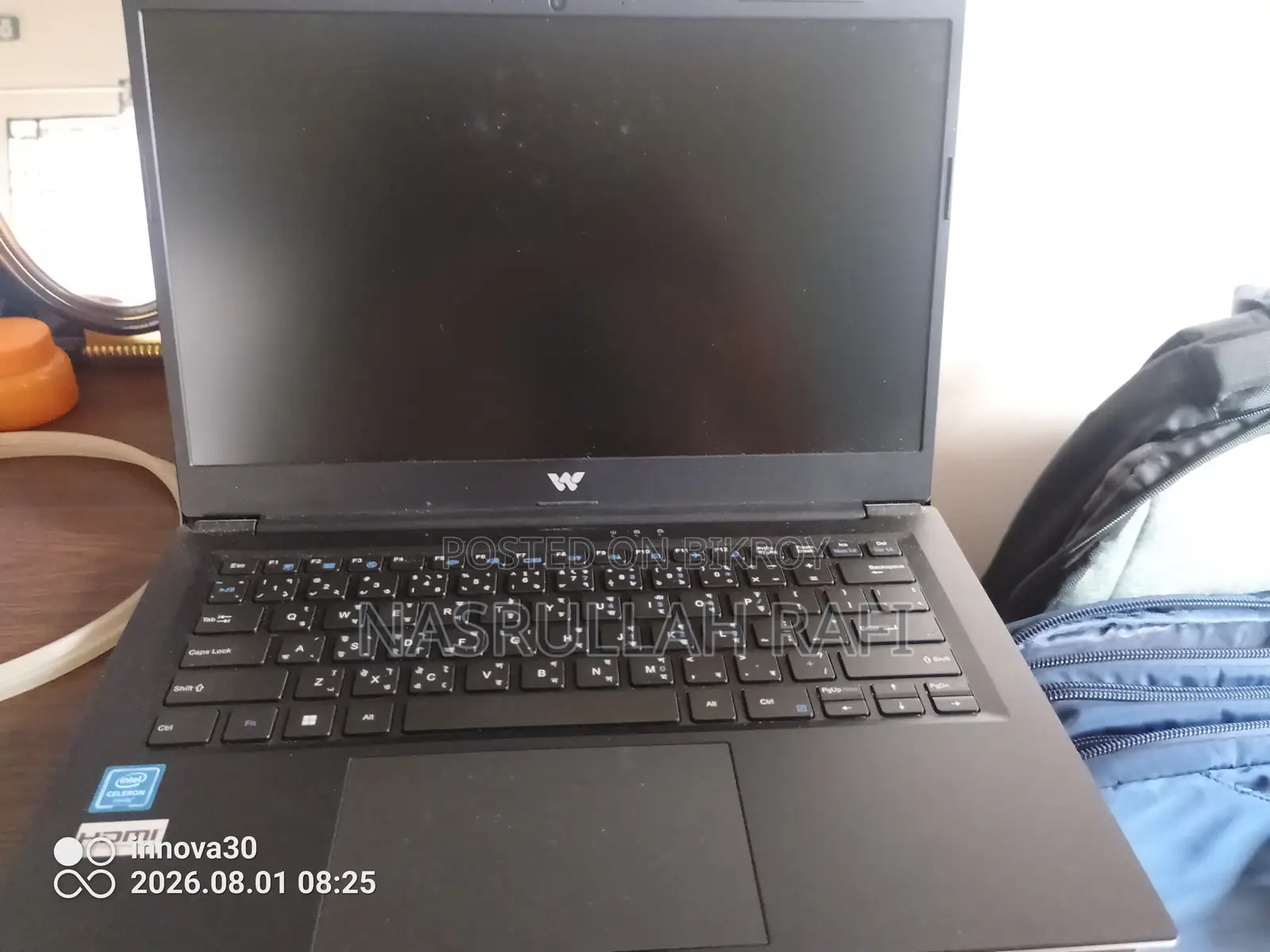 Laptop 8gb Intel Hdd+ssd 256gb
