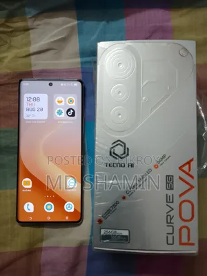 টেকনো পোভা কার্ভ ২৫৬ জিবি গ্রে
