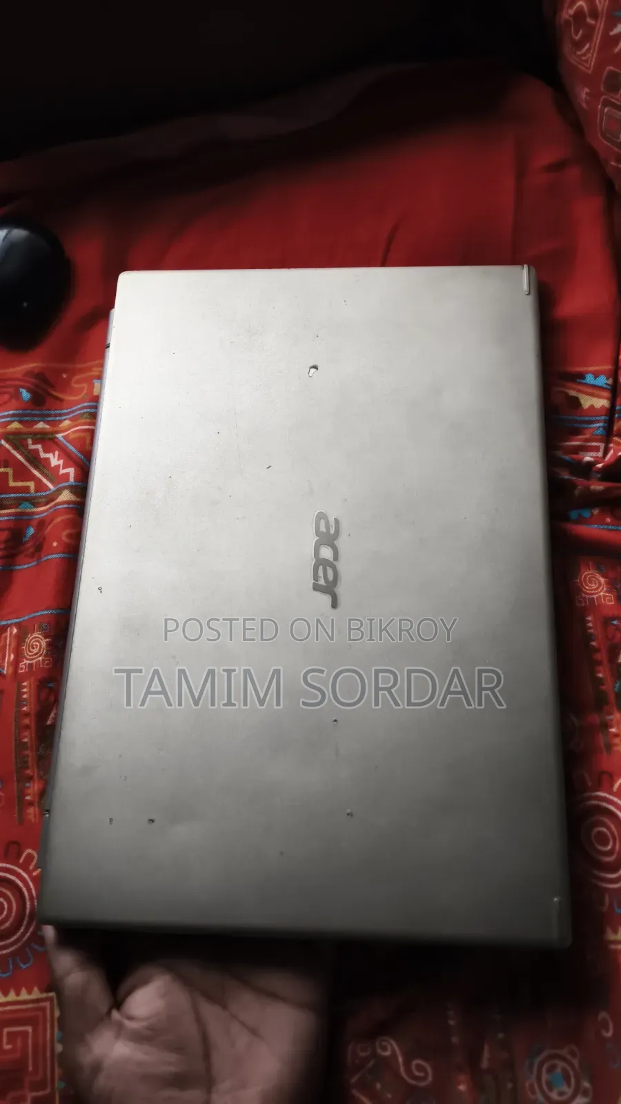 ল্যাপটপ এসার এসপায়ার এ৫১৫-৫২জি ১২জিবি ইন্টেল কোর আই৭ এইচডিডি+এসএসডি ৫১২জিবি