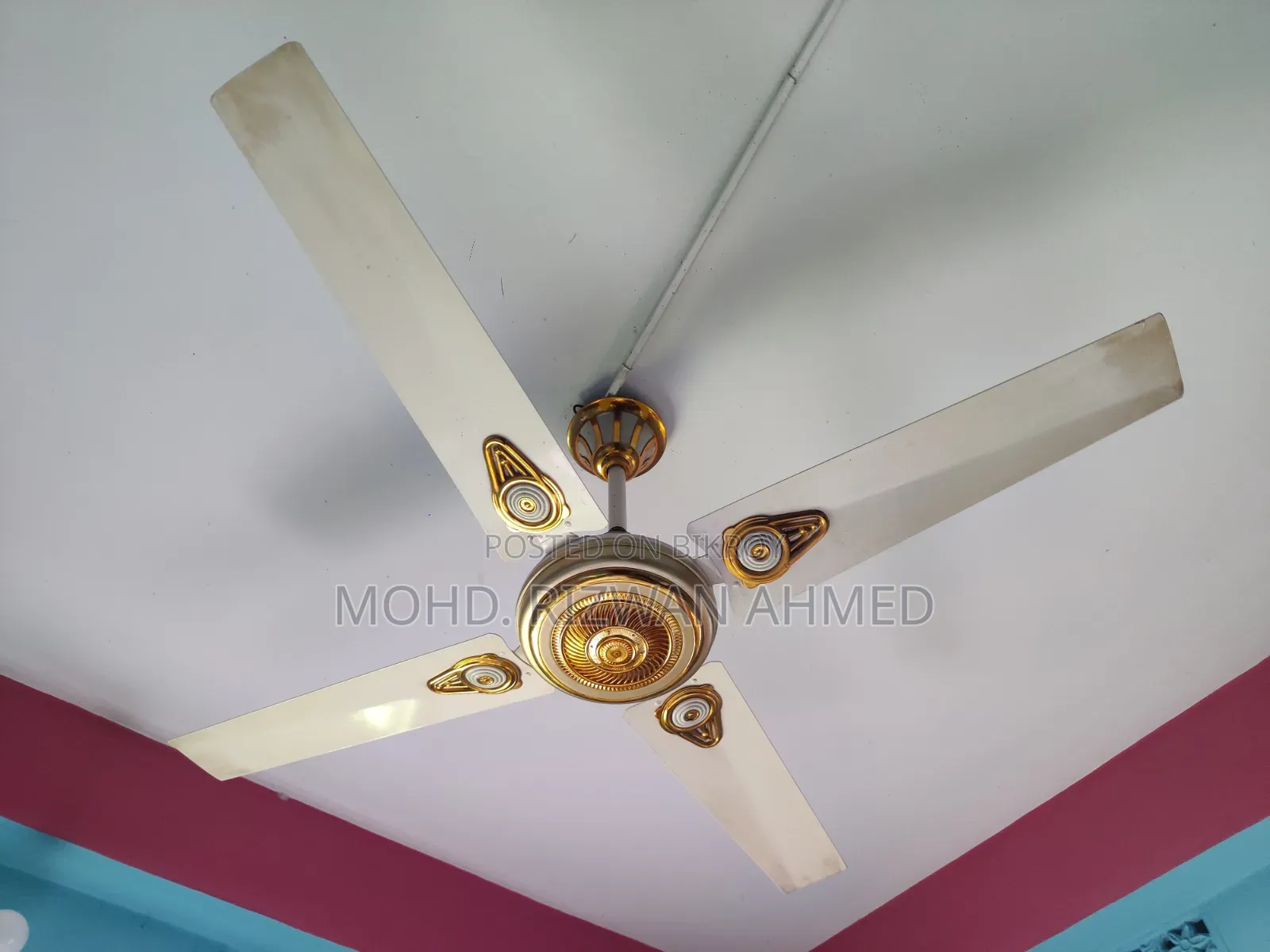 প্রাইম গোল্ড চার পাখার সিলিং ফ্যান