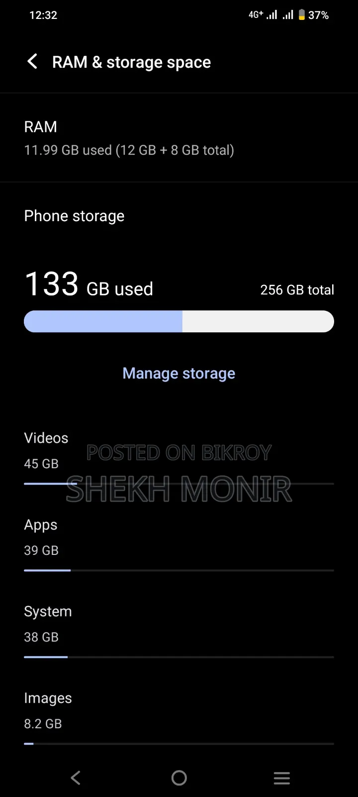 Vivo V23 5G 256 GB Gray