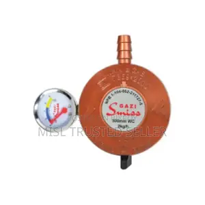 Gazi Smiss W-333m Gas Regulator | 22mm LPG Cylinder