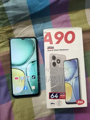 Itel A90 64 GB Black