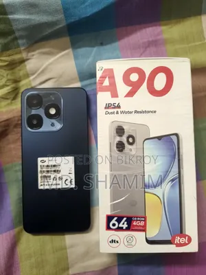 Itel A90 64 GB Black
