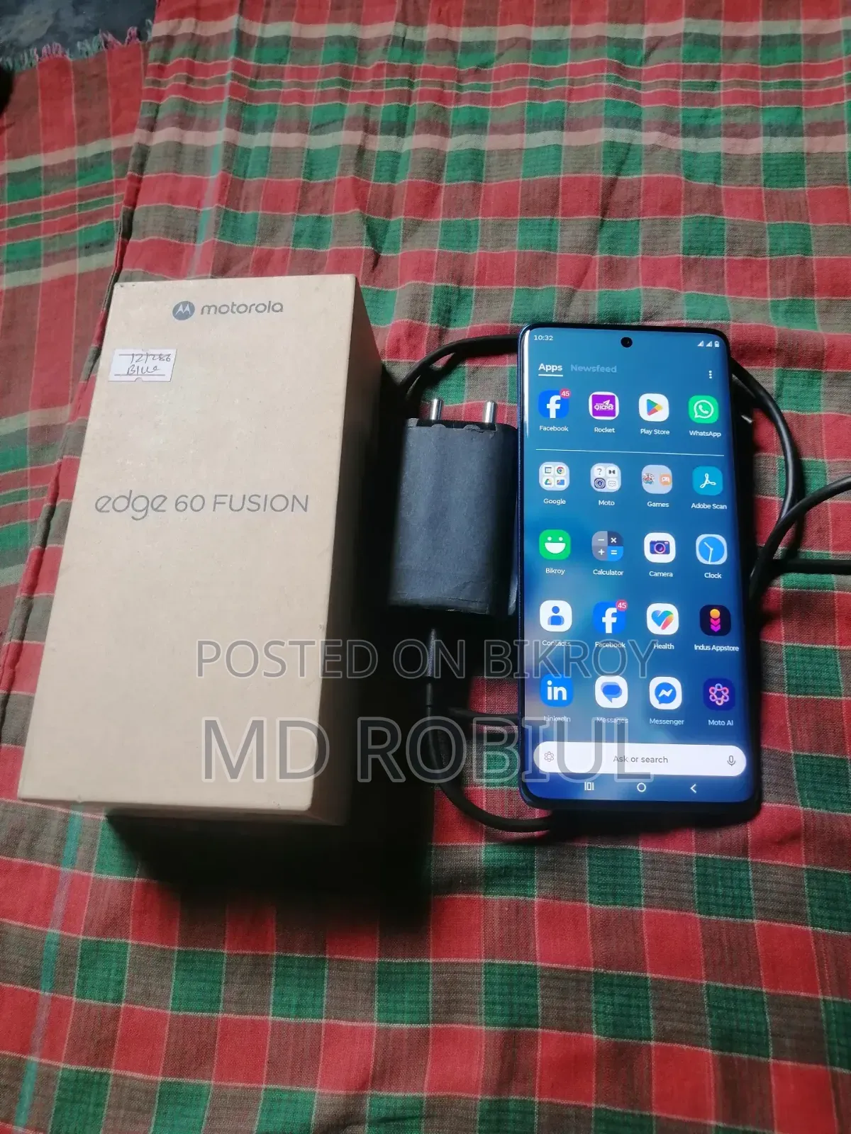 Motorola Edge 50 Fusion 256 GB Blue