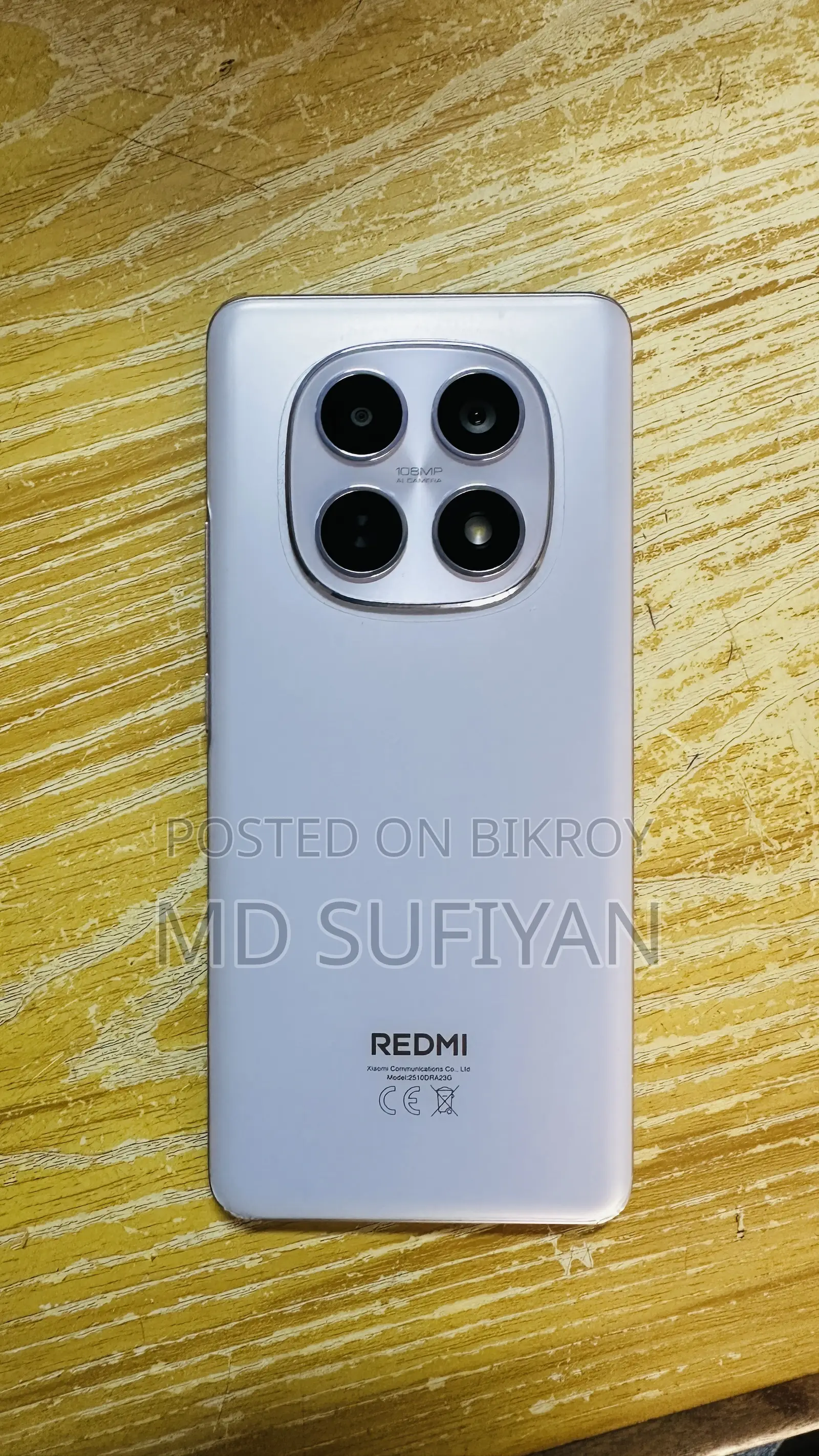 New Xiaomi Redmi Note 15 256 GB Purple