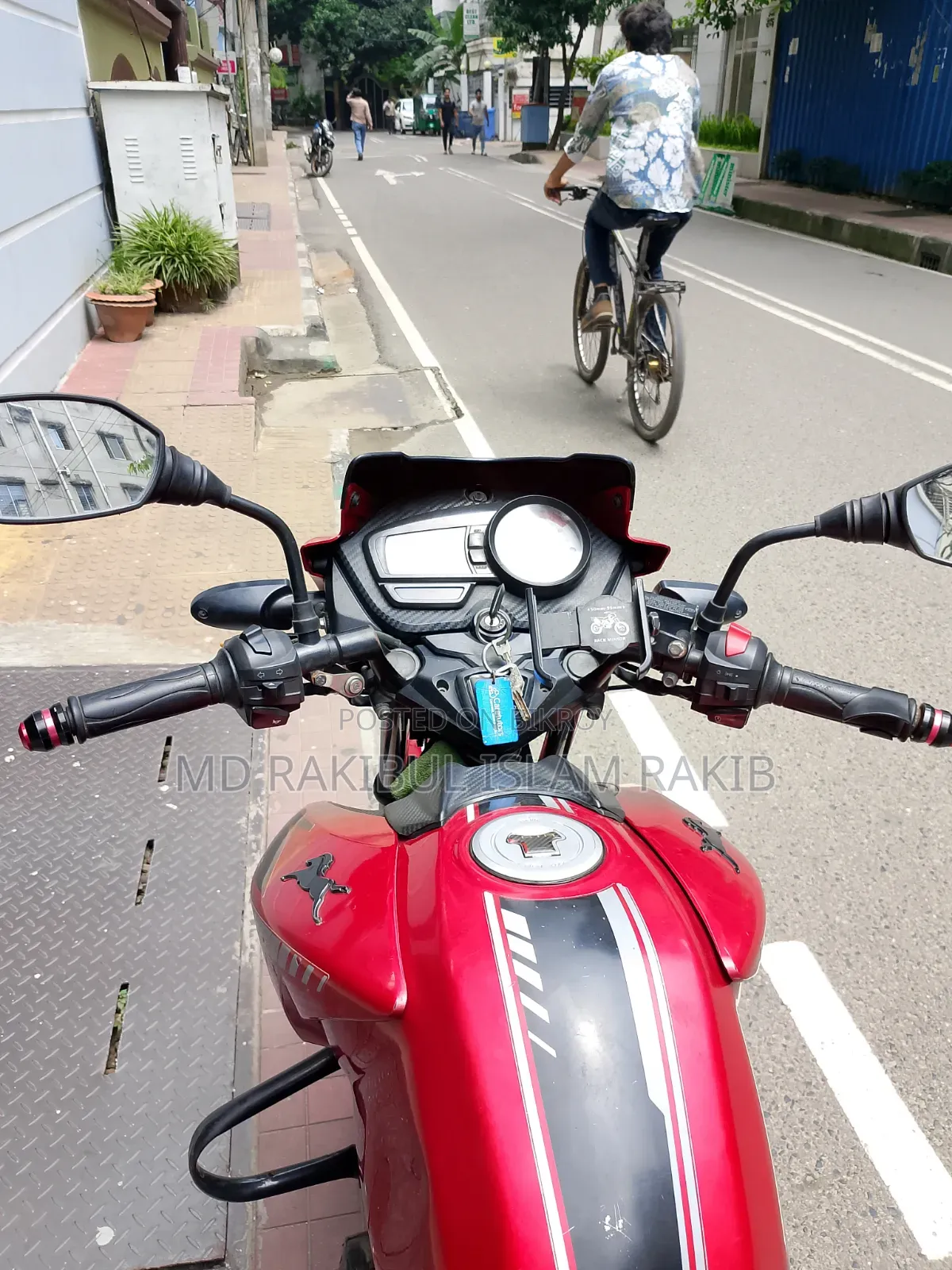 TVS Apache RTR 160 2V 2021 Red