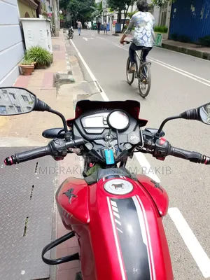 TVS Apache RTR 160 2V 2021 Red