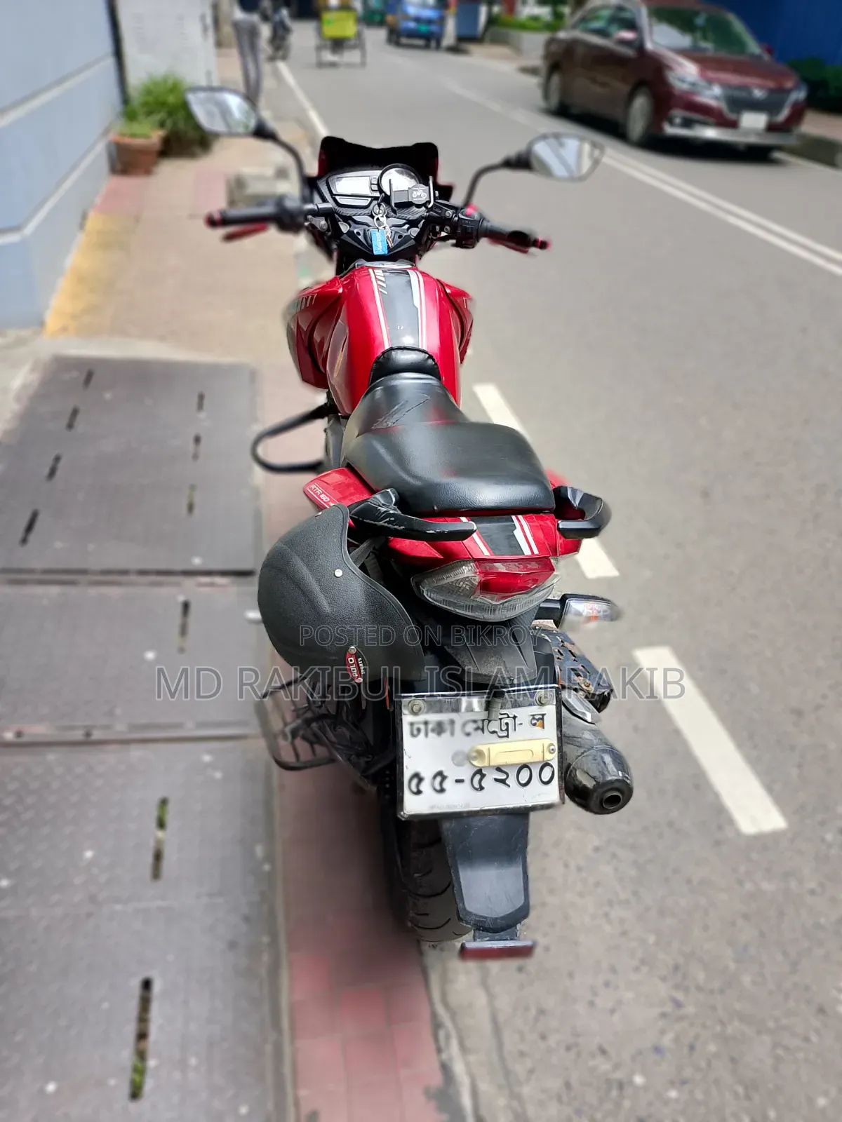 TVS Apache RTR 160 2V 2021 Red