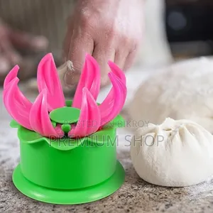 Creative Flower Shape Dumpling Baozi Maker Mold Press Tool