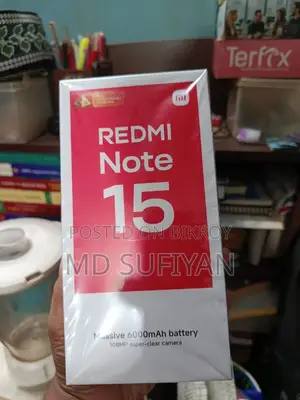 New Xiaomi Redmi Note 15 256 GB Purple