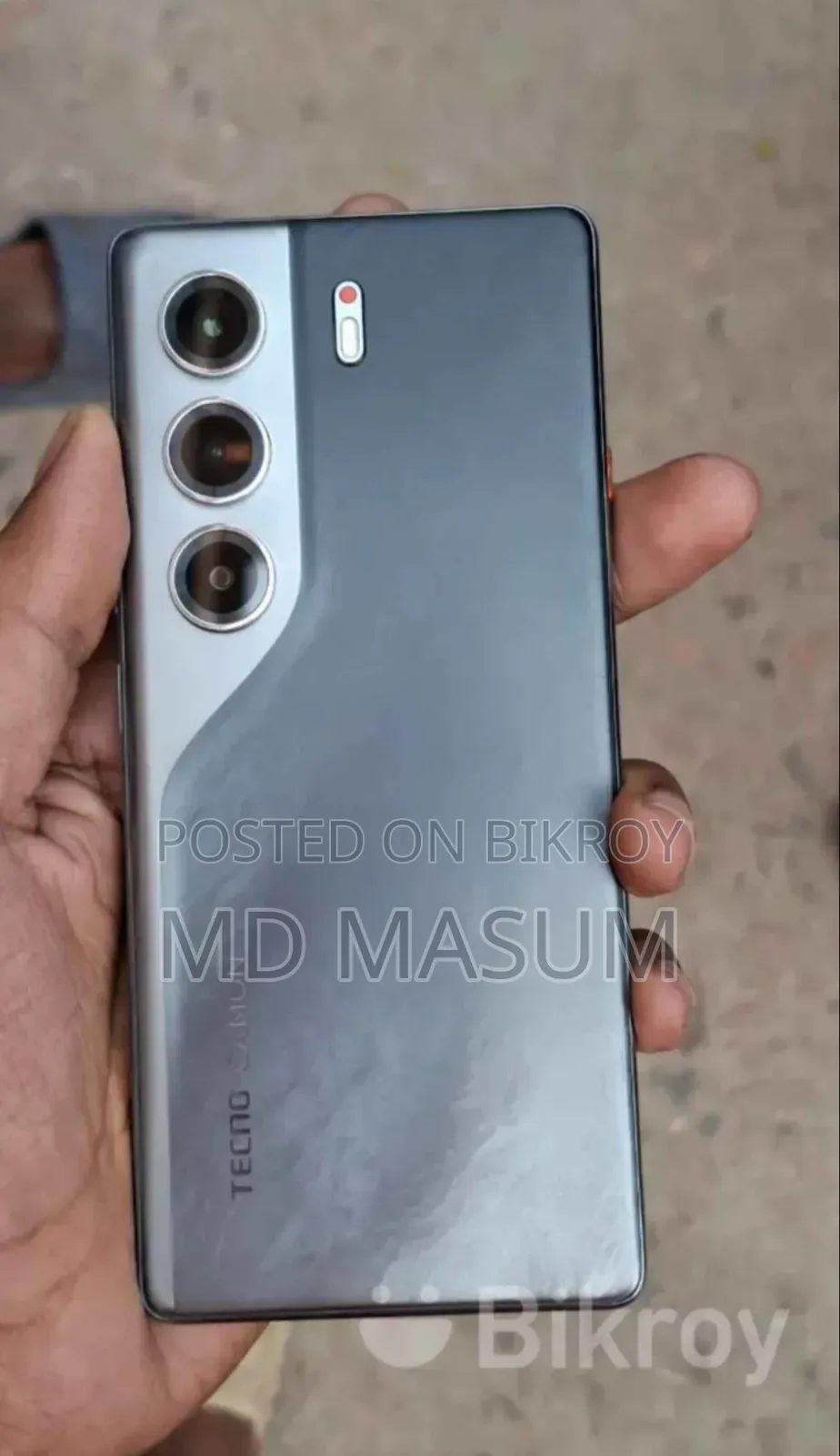 টেকনো ক্যামন ৪০ ২৫৬ জিবি সিলভার