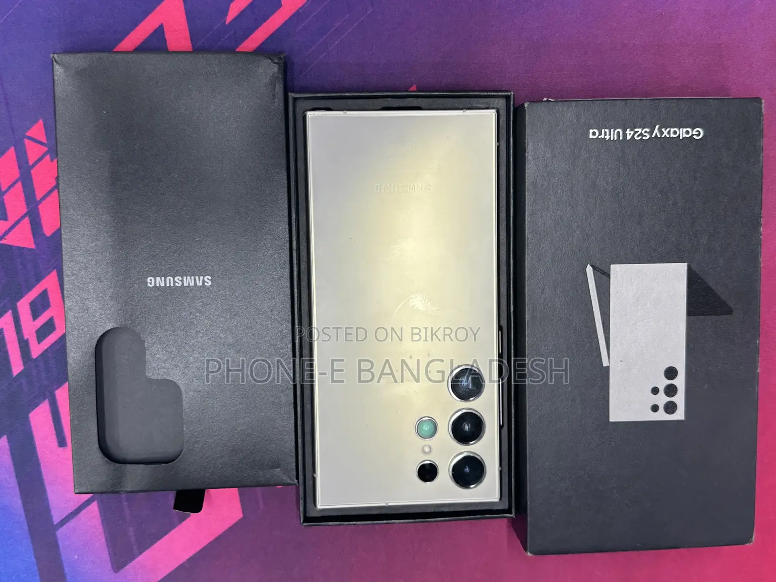 স্যামসাং গ্যালাক্সি এস২৪ আল্ট্রা ২৫৬ জিবি সিলভার