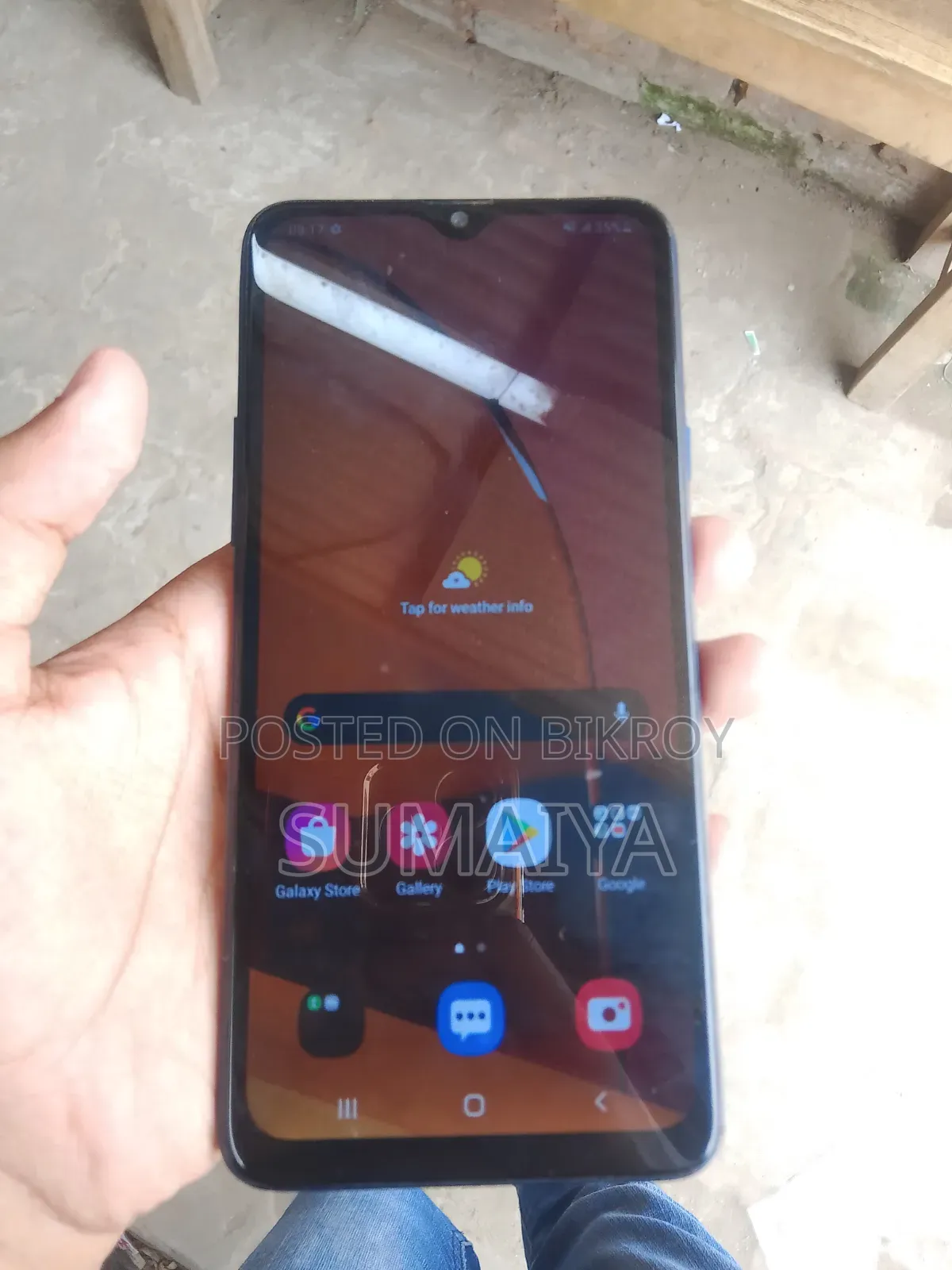 স্যামসাং গ্যালাক্সি A20s ৩২ জিবি কালো