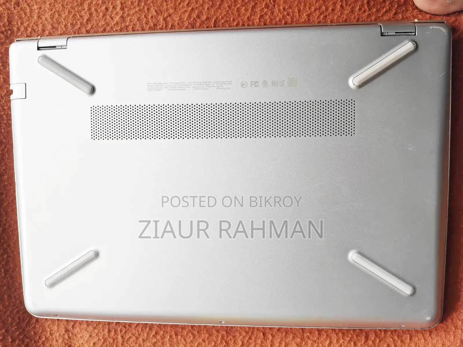 Laptop HP 14-Dq1088wm 4GB Intel Core i3 HDD 1TB