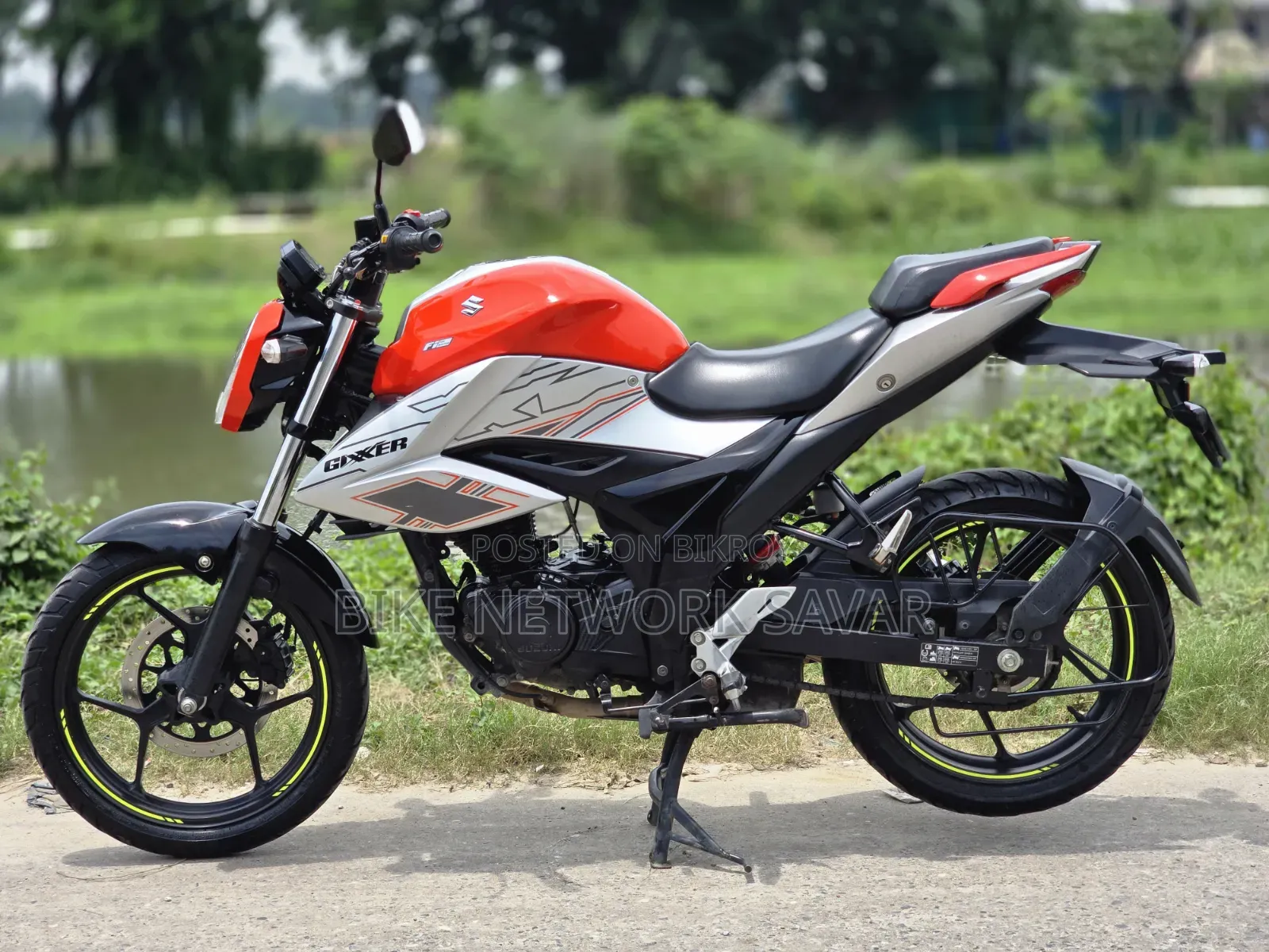 Suzuki Gixxer 2024 Orange