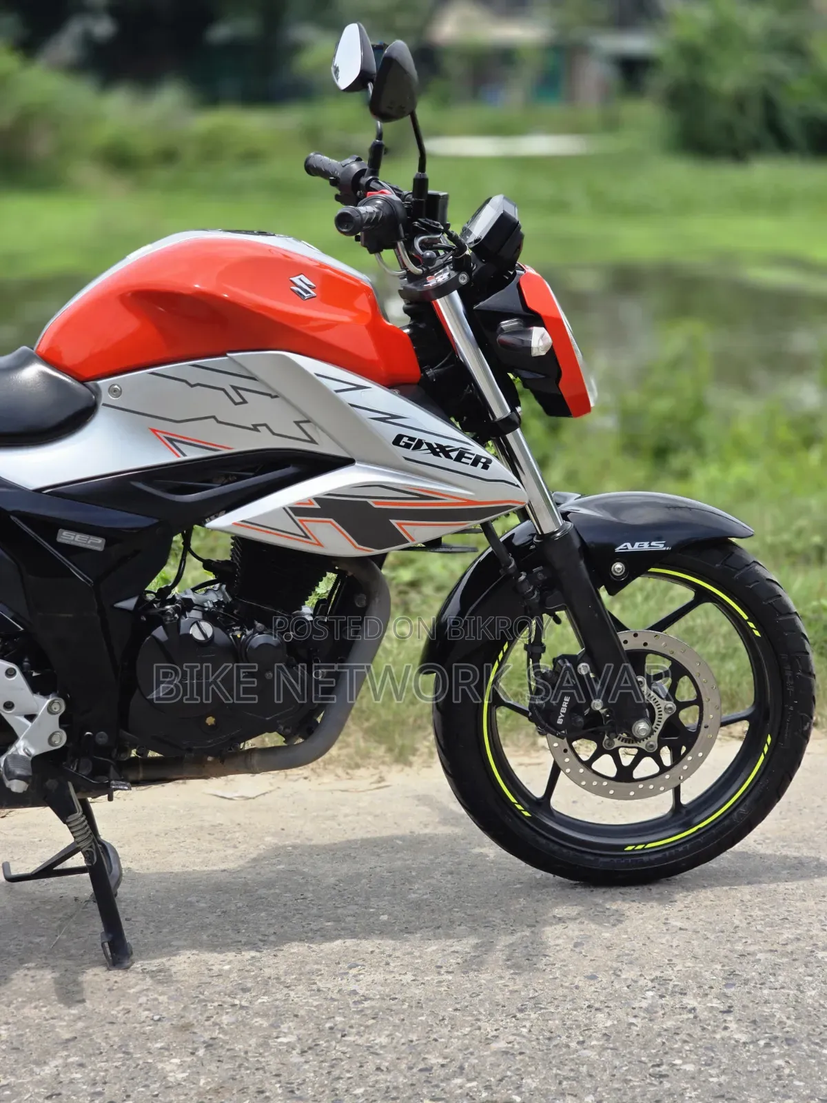 Suzuki Gixxer 2024 Orange