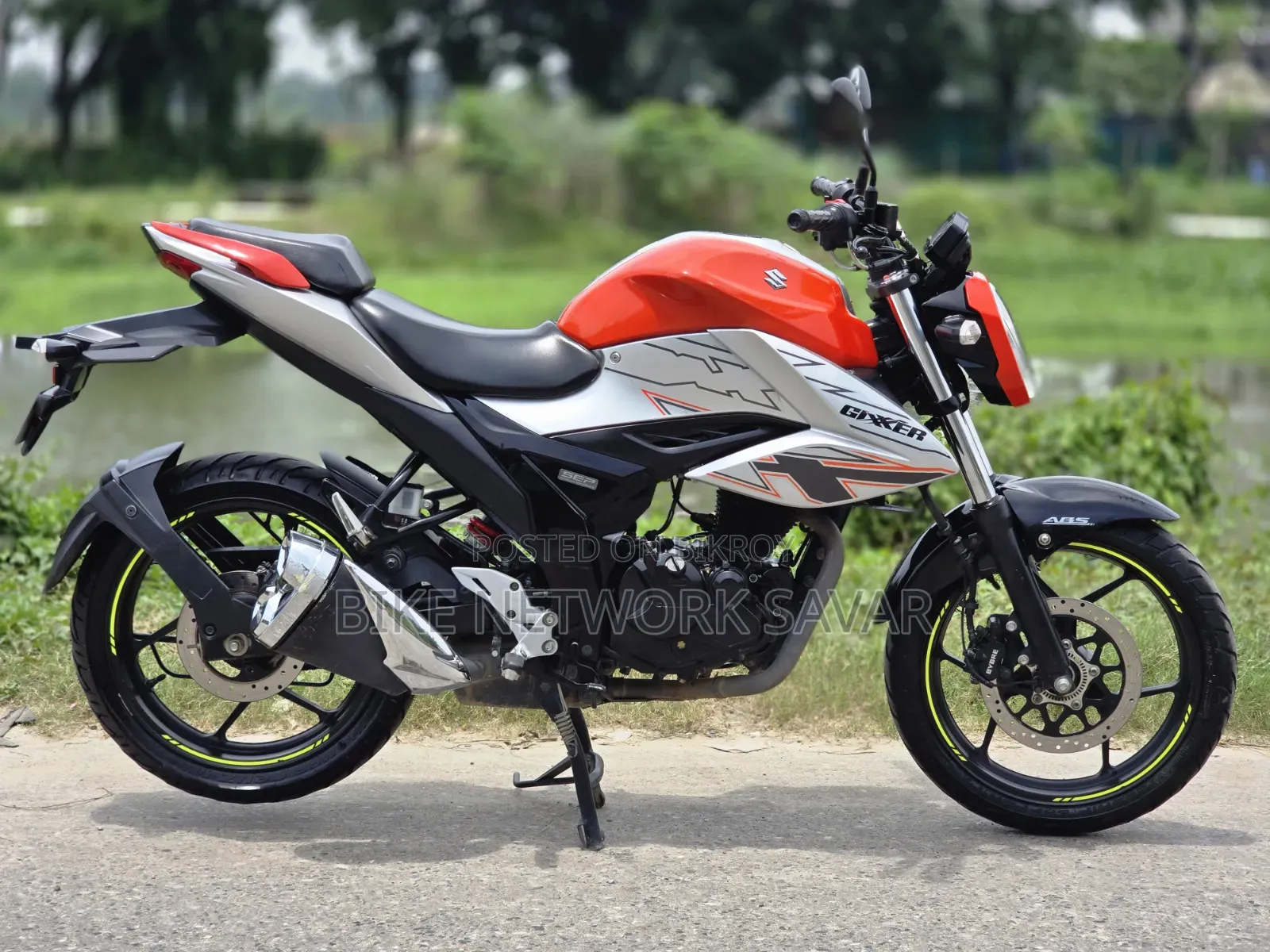 Suzuki Gixxer 2024 Orange