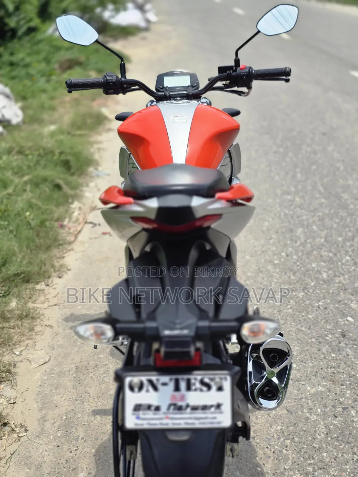 Suzuki Gixxer 2024 Orange