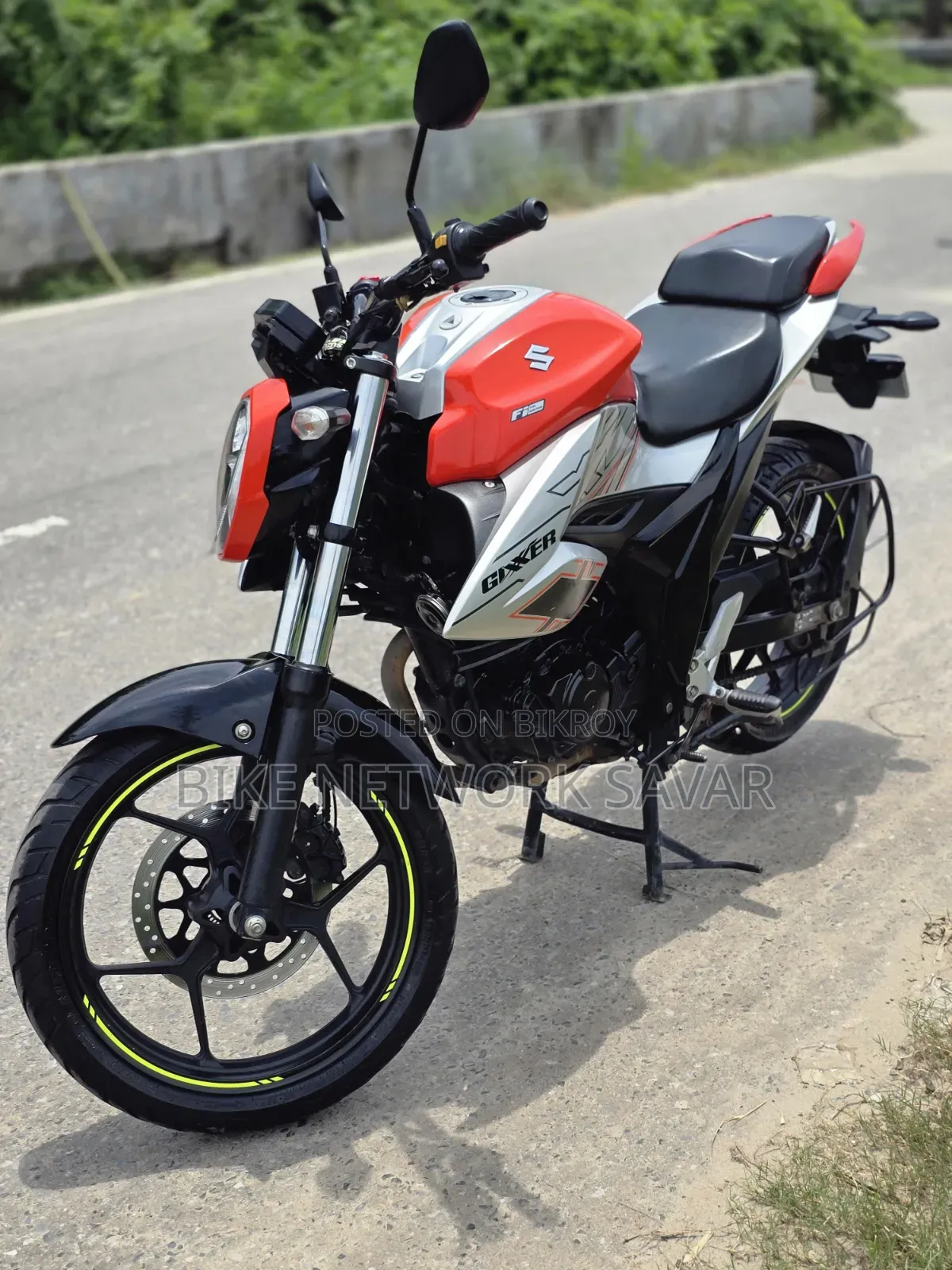 Suzuki Gixxer 2024 Orange