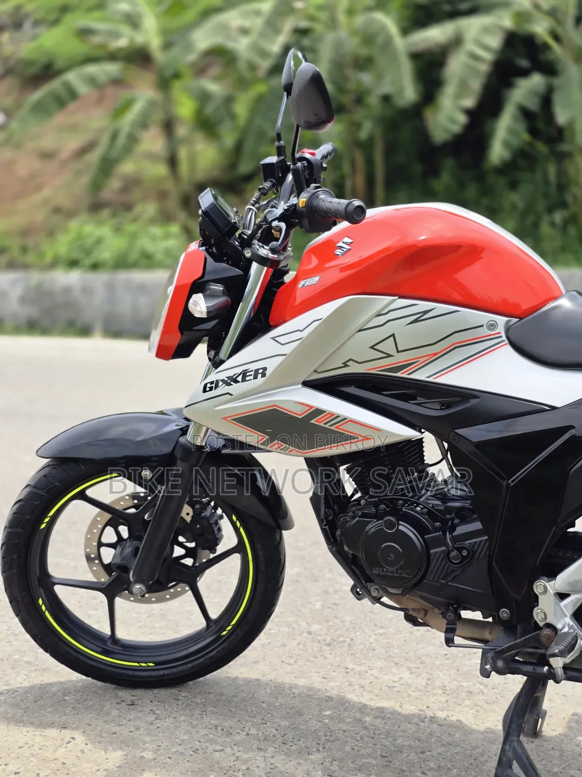 Suzuki Gixxer 2024 Orange