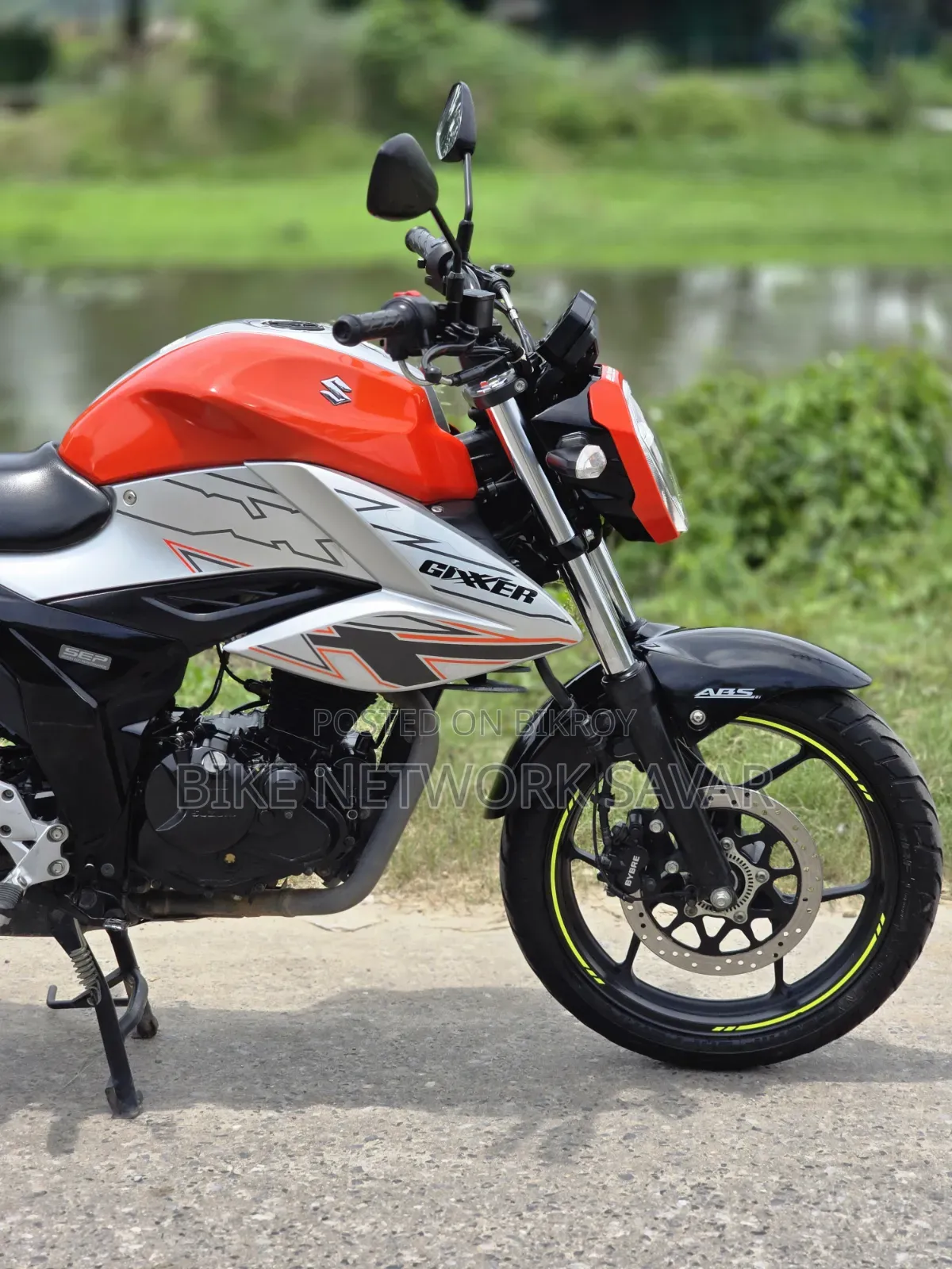 Suzuki Gixxer 2024 Orange