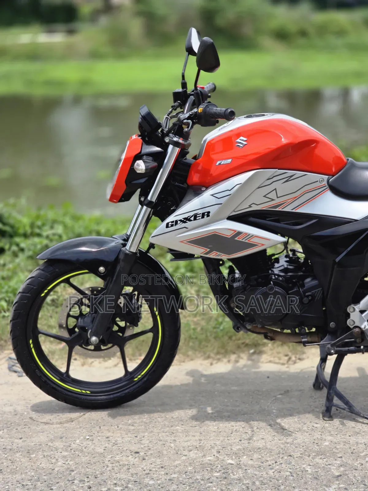 Suzuki Gixxer 2024 Orange