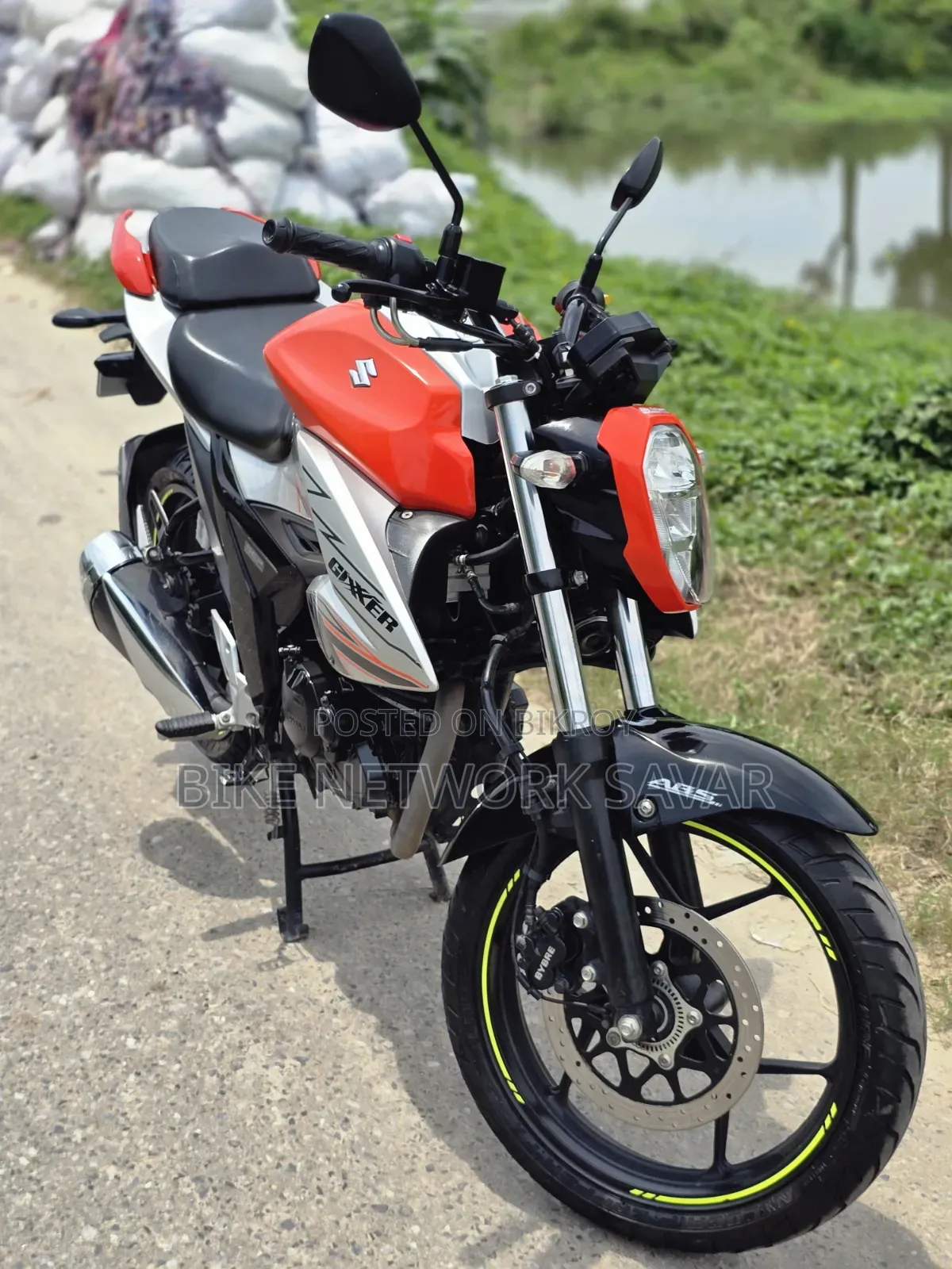 Suzuki Gixxer 2024 Orange