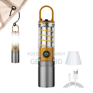X-10 USB Rechargeable Camping Flashlight