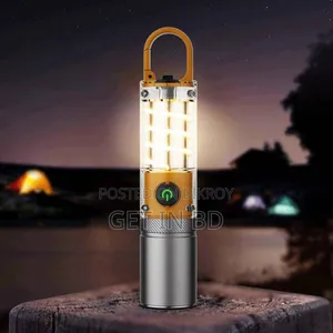 X-10 USB Rechargeable Camping Flashlight
