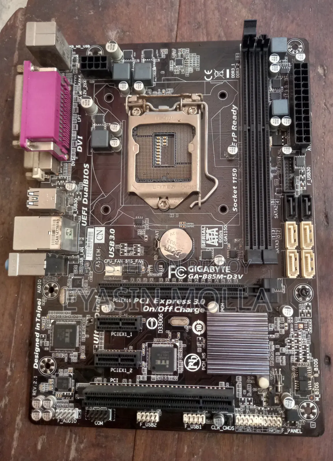 Desktop Computer Gigabyte GB-BRi7-8550 8GB Intel Core i5 SSHD+SSD 1T
