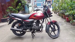 বাজাজ প্লাটিনা ১০০ ২০১৩ লাল