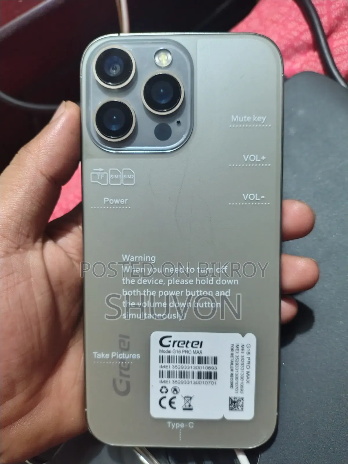 New Gretel 128 GB Silver