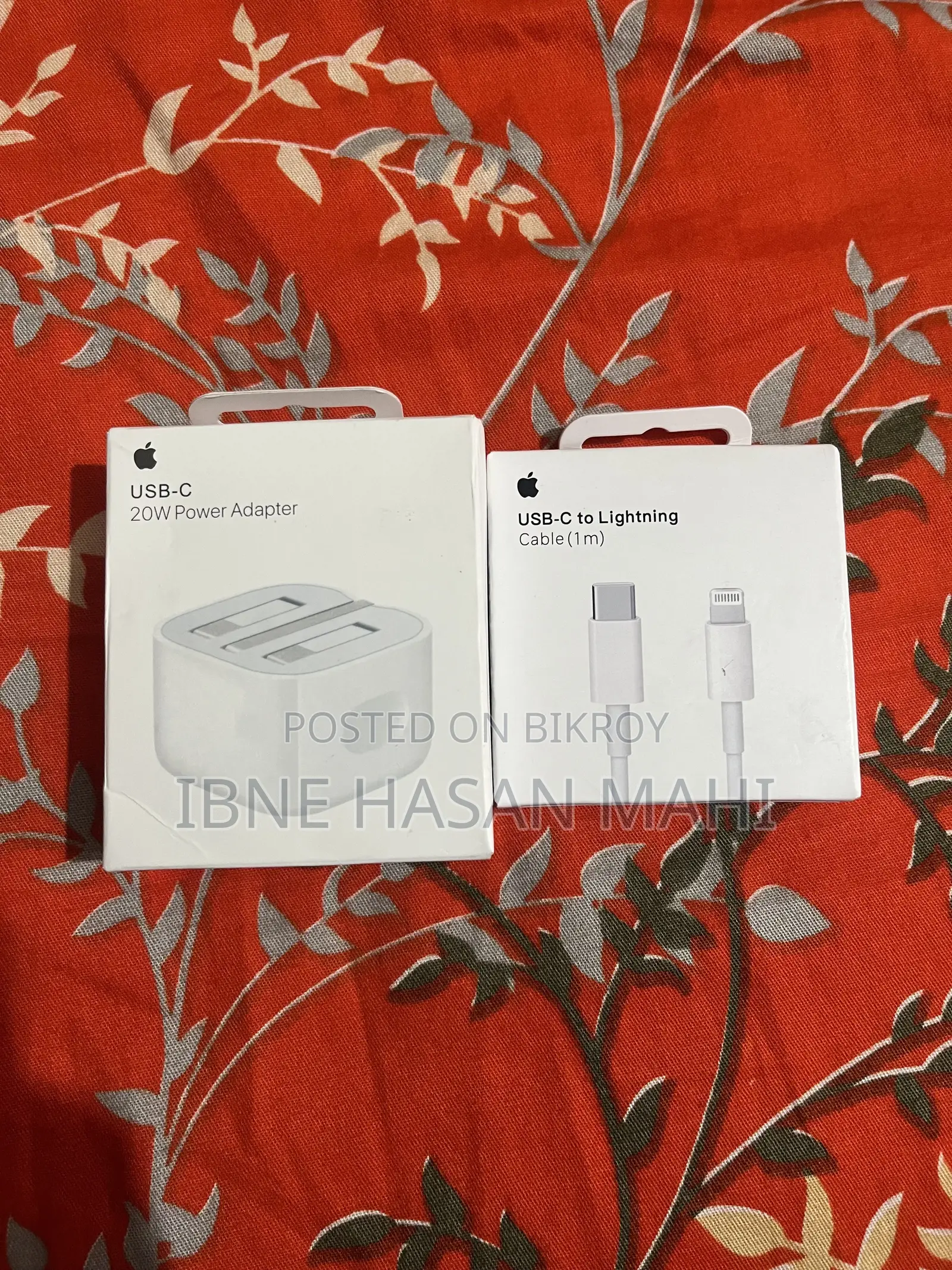 Original Apple Adapter With Cable