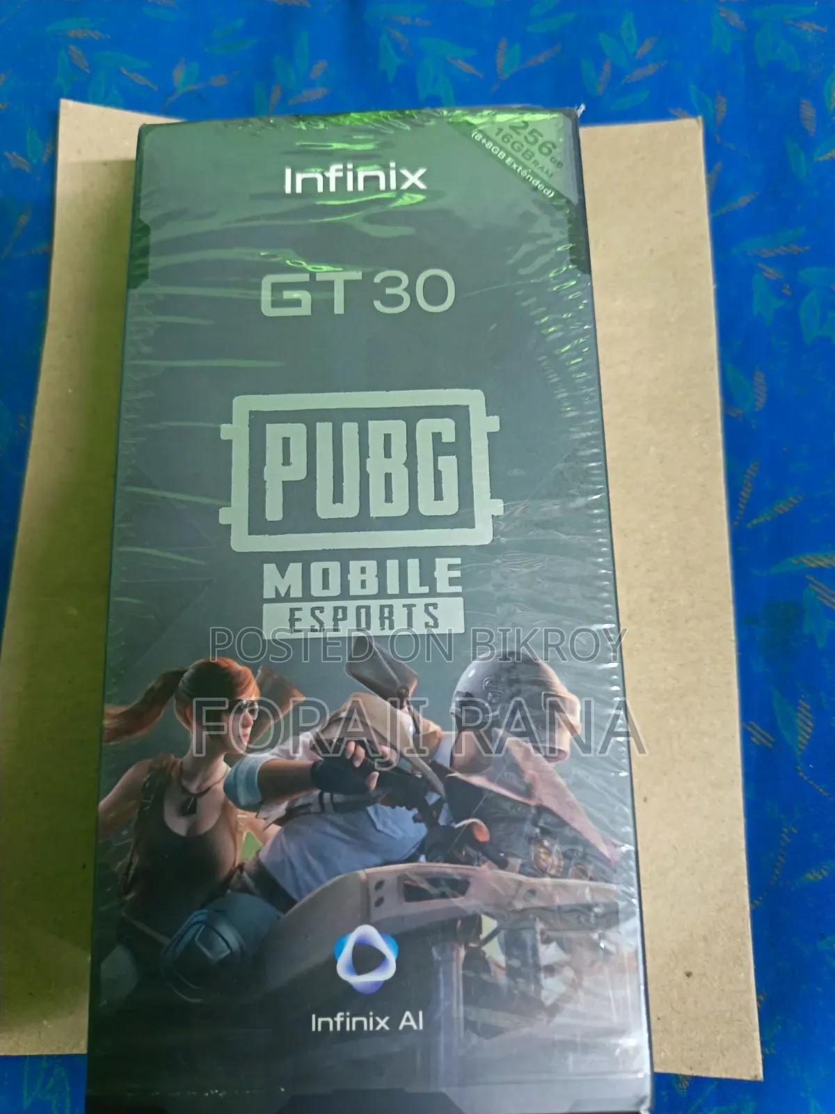 New Infinix GT 30 5G 256 GB Black