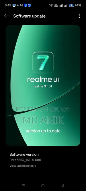 New Realme GT 6 256 GB Silver
