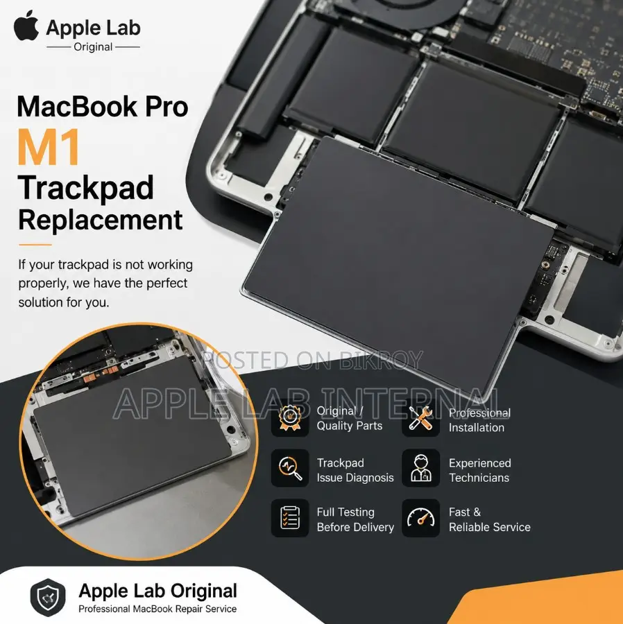 MacBook Pro M1 Trackpad Replacement — Apple Lab