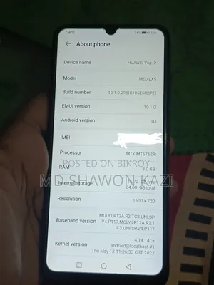 Huawei Y6p 64 GB Black