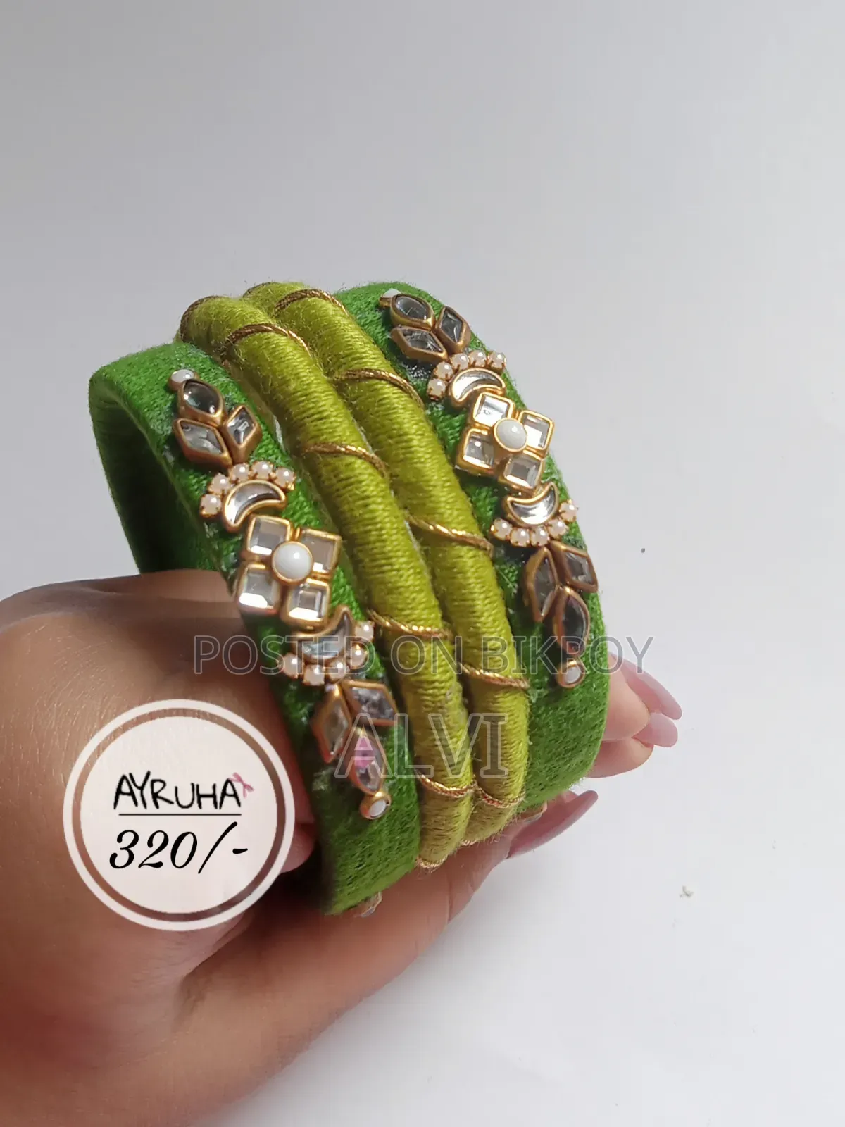 Any 5 Sets Handmade Bangles Only 999/-