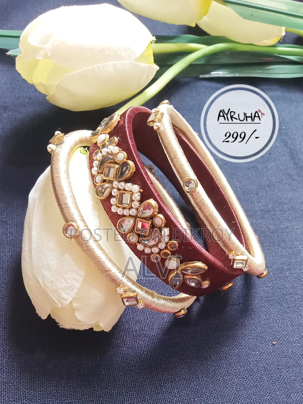 Any 5 Sets Handmade Bangles Only 999/-