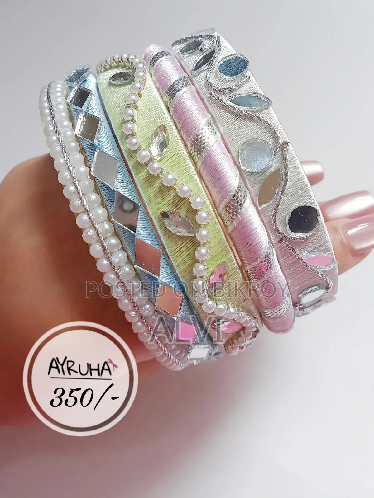 Any 5 Sets Handmade Bangles Only 999/-