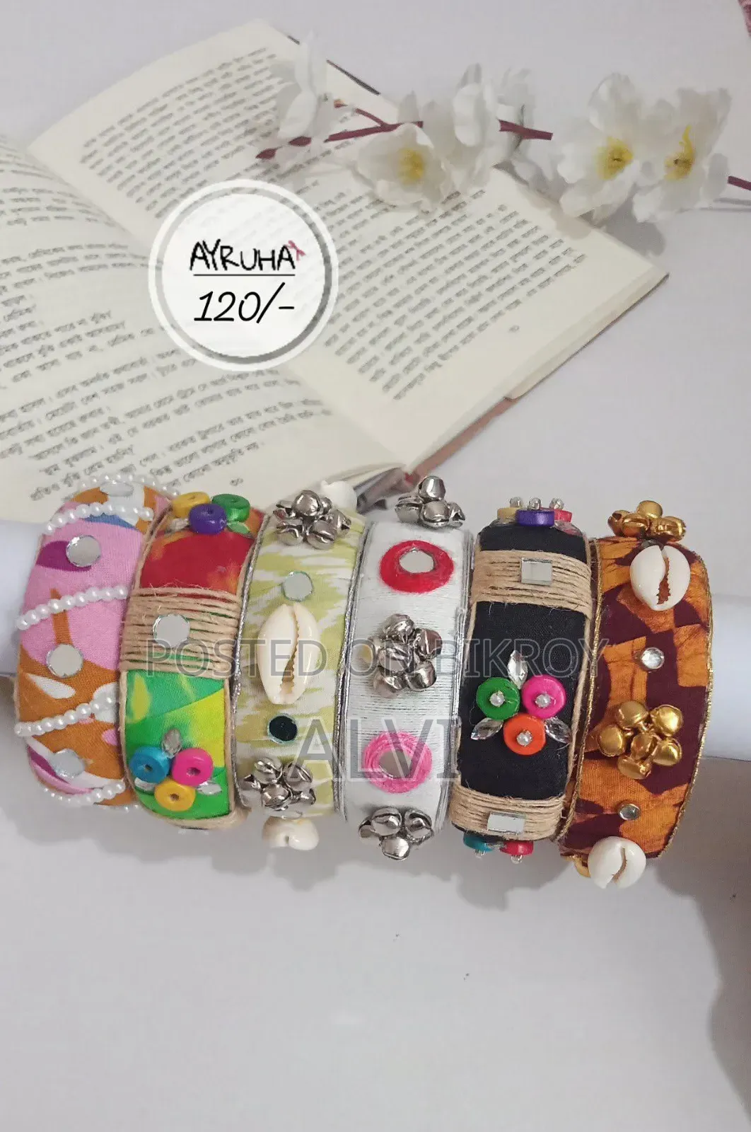Any 5 Sets Handmade Bangles Only 999/-